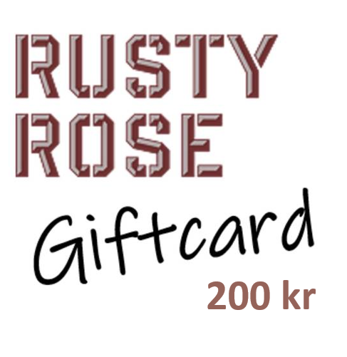 RUSTYROSE PRESENTKORT 200