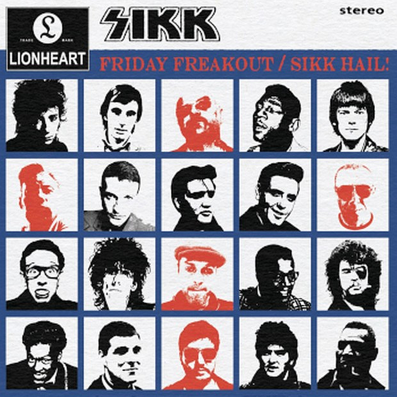 SIKK - Friday Freakout / SIKK Hail! - EP (Red)