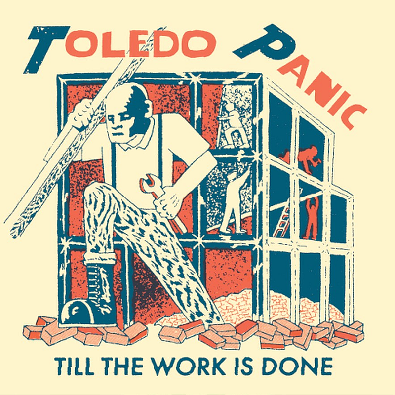Toledo Panic - Till the Work is done - LP (Orange)