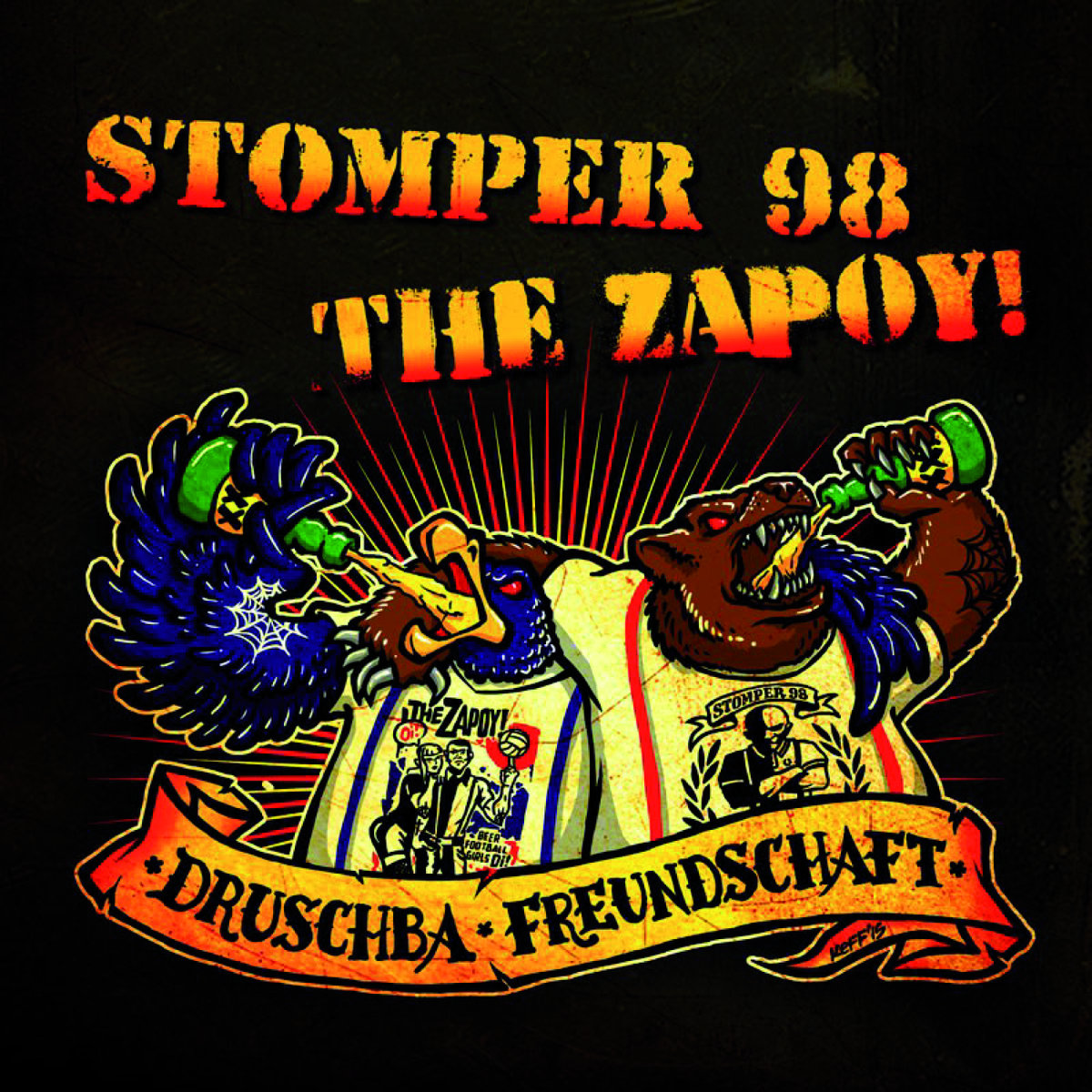 Stomper 98  / The Zapoy! - Split EP