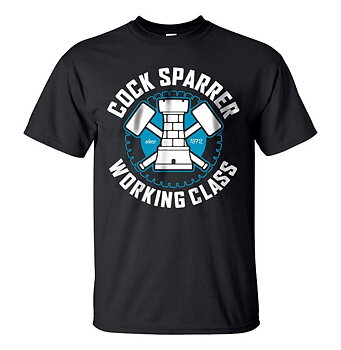 Cock Sparrer - Working class - T-shirt (svart)