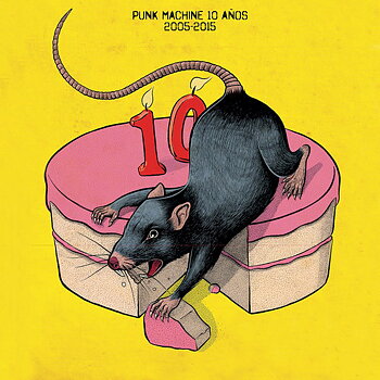 10 Años Punk Machine 2005-2015 - Samlings LP