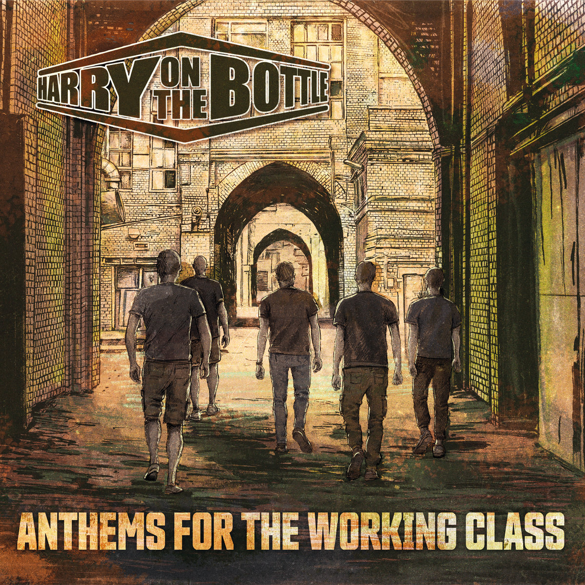 Harry On The Bottle – Anthems For The Working Class  - LP (Blue)