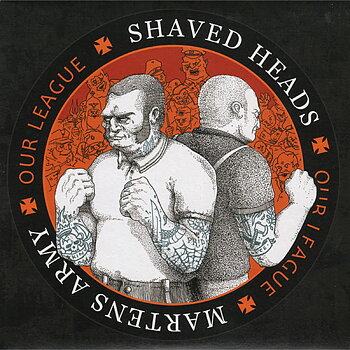 Shaved Heads / Martens Army - Our League - Split EP (orange)