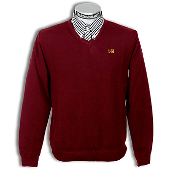 Spirit of the Streets - "Logo" Pullover (burgundy)