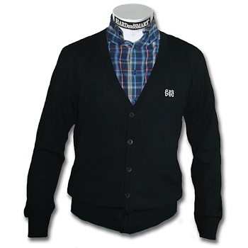 Spirit of the Streets - "Logo" Cardigan (black)