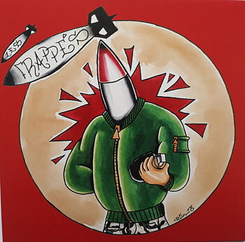 Drip Feed / Les Frappés ‎– Hoaxed / Hé Merde! - Split EP