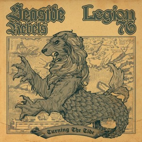 Seaside Rebels / Legion 76 - Turning the Tide - Split EP (splatter)