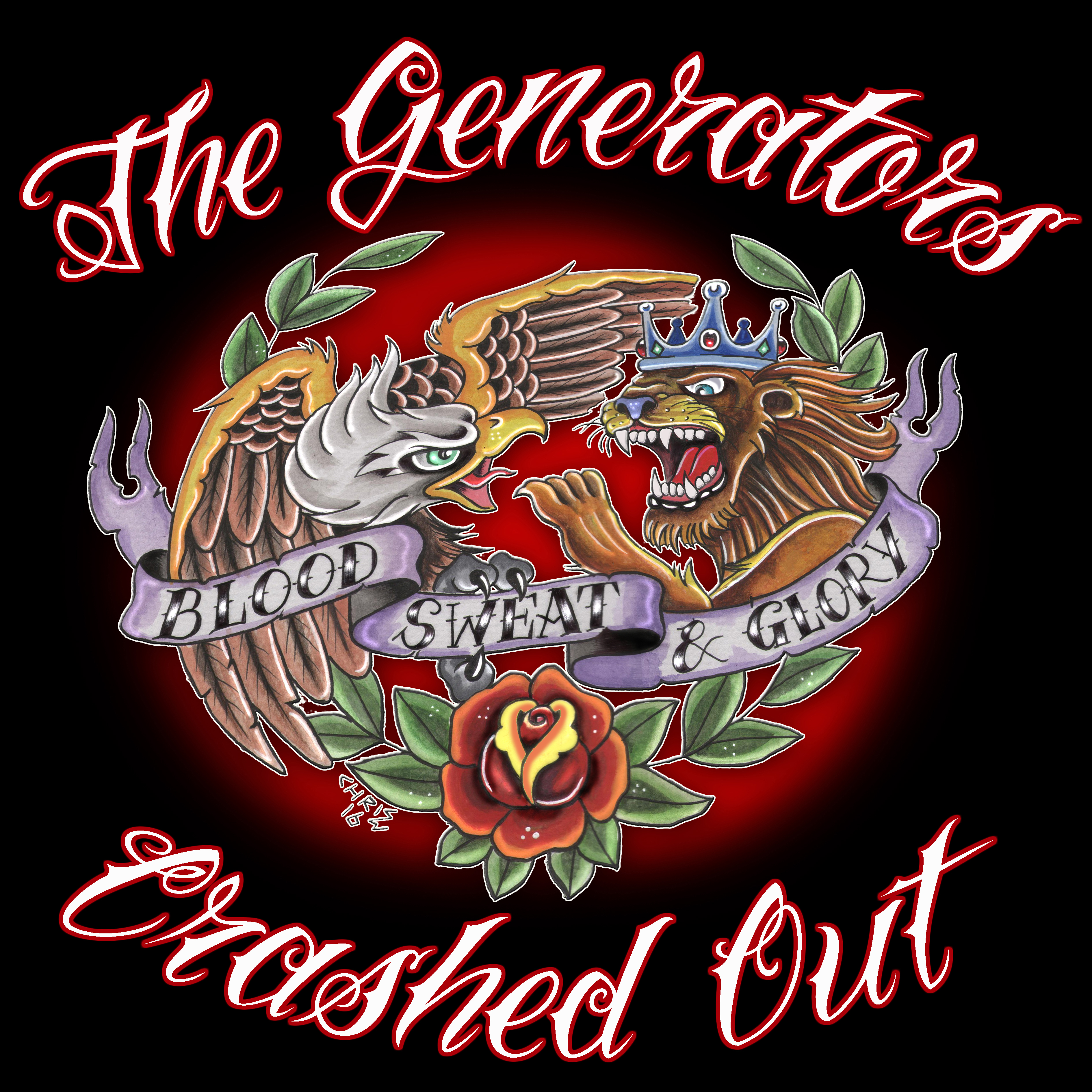 The Generators / Crashed Out - Split 10:a