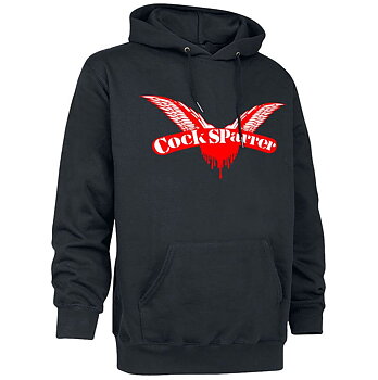 Cock Sparrer - Loggo - Hoodie - Svart