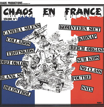 Chaos En France - Volume 1 - Samlings LP