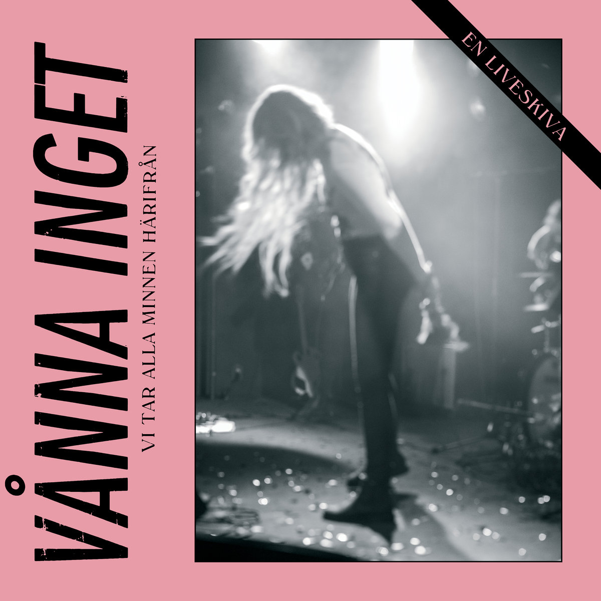 Vånna Inget - Vi Tar Alla Minnen Härifrån - LP (vit)
