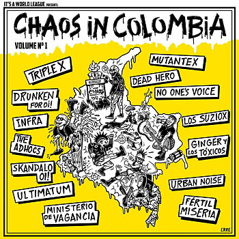 Chaos In Colombia Vol.1 - LP (Blå)