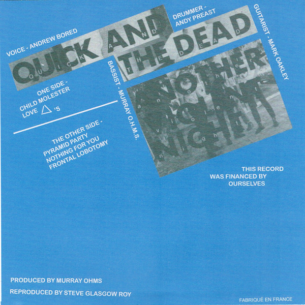 Quick And The Dead ‎– Another Violent Night - EP - 2
