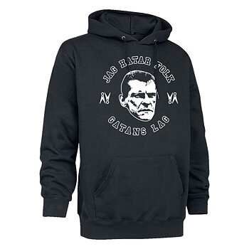 Gatans Lag - Hata Folk - Hoodie - Svart