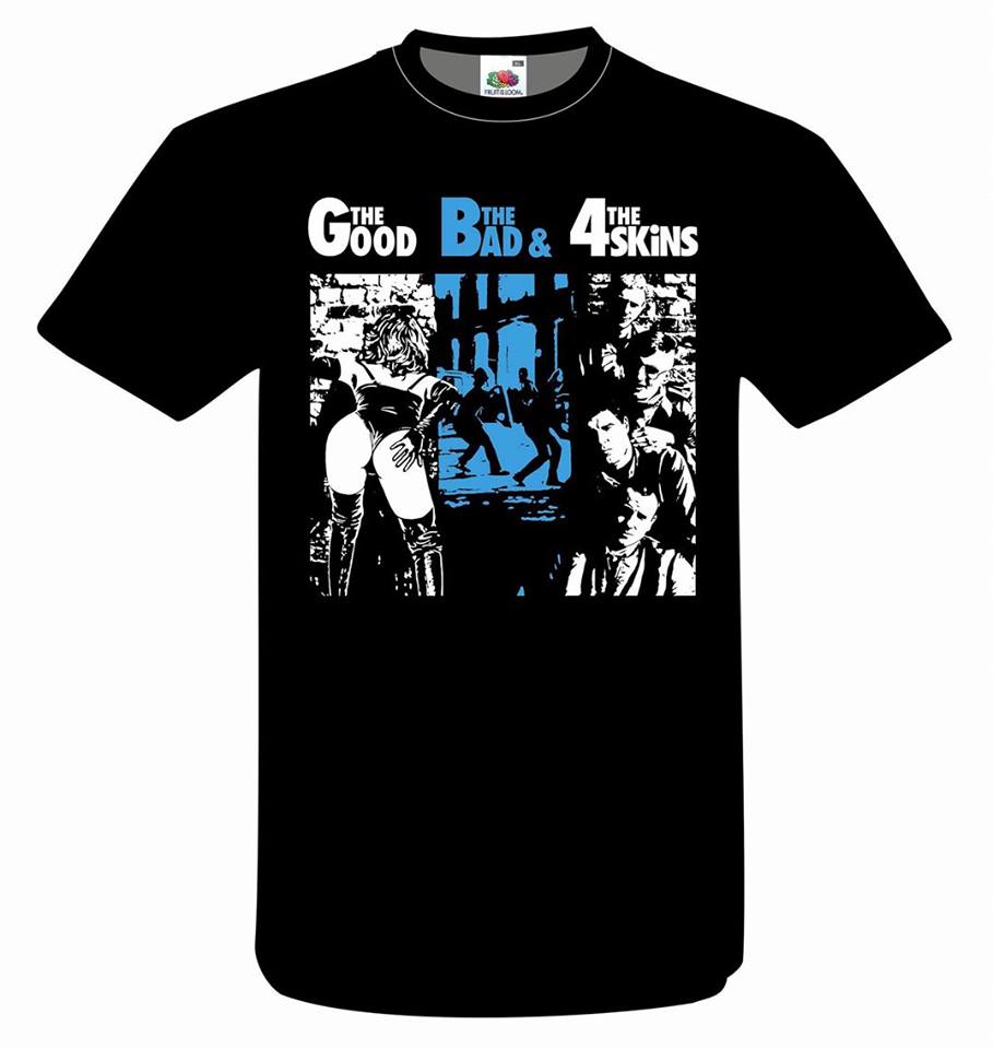 4-Skins - The Good, The Bad & the 4-Skins - T-shirt