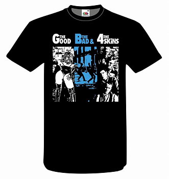 4-Skins - The Good, The Bad & the 4-Skins - T-shirt