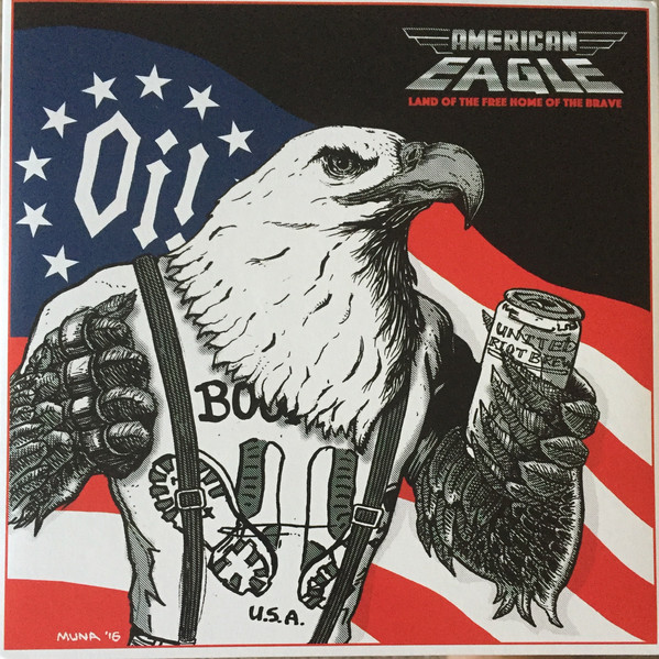 American Eagle ‎– Land Of The Free Home Of The Brave - EP