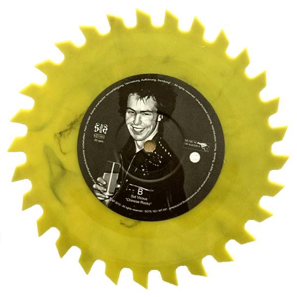 Sid Vicious / Knox and The Pisstons - Split 7 (shaped) - 2