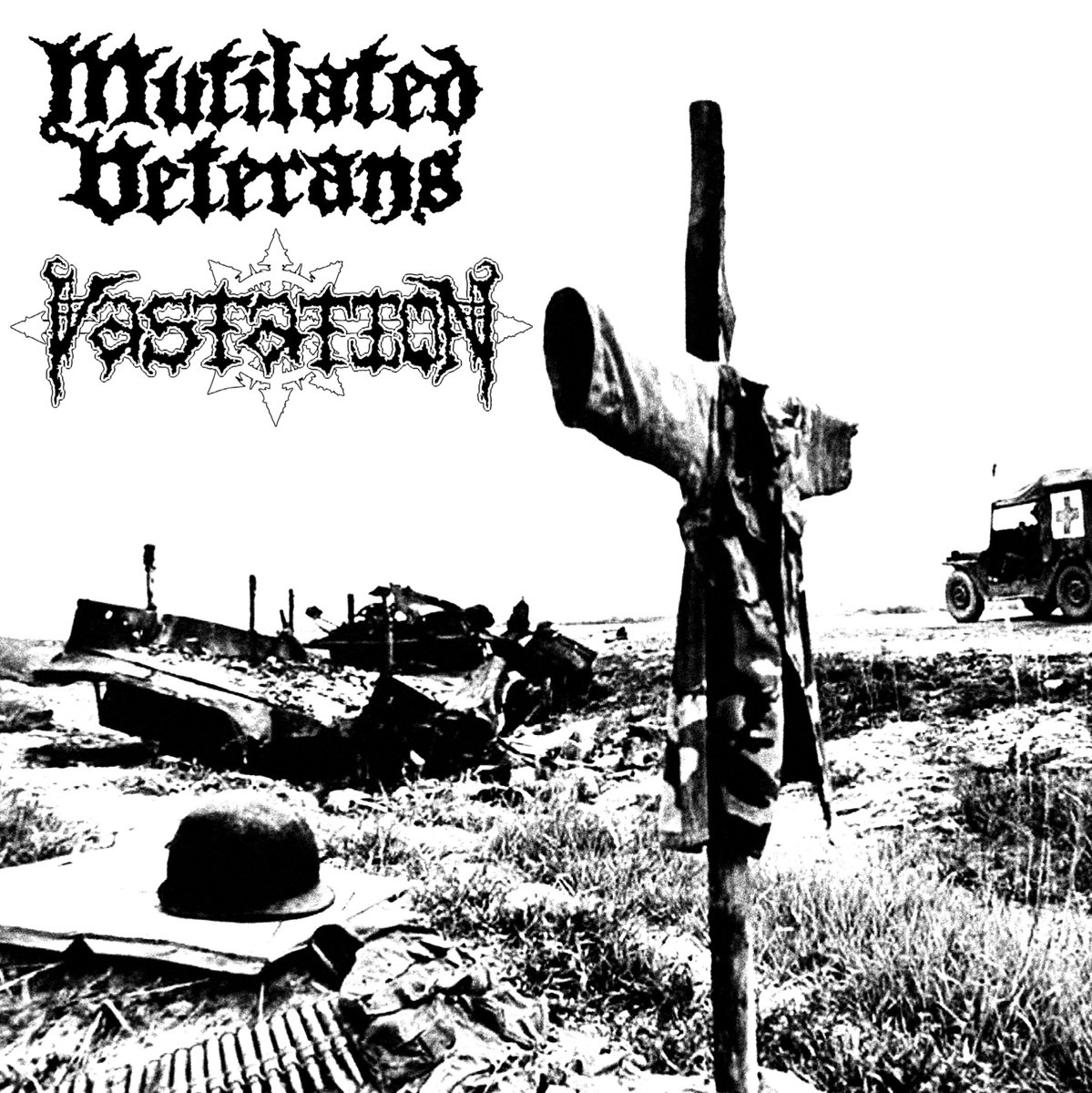 Multiated Veterans / Vasation - Split EP