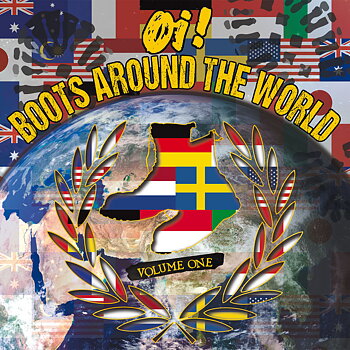 Oi! Boots Around The World Vol.1 - Samlings LP (gul)