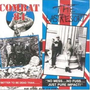 Combat 84 / The Last Resort - Death Or Glory - LP