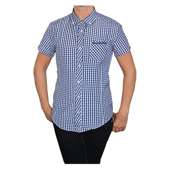 Spirit of the Streets - Midcheck Navy - DAM - Button Down