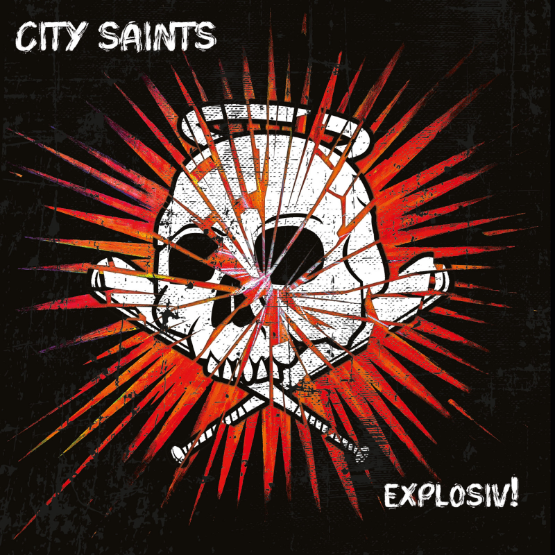 City Saints - Explosiv! - LP (Black) Skadat omslag