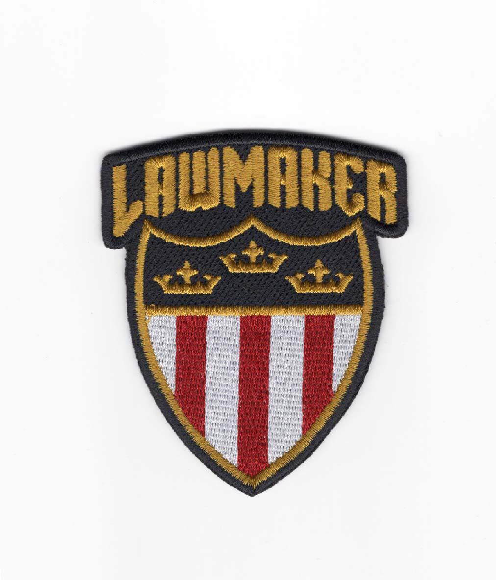 Lawmaker - Tygmärke