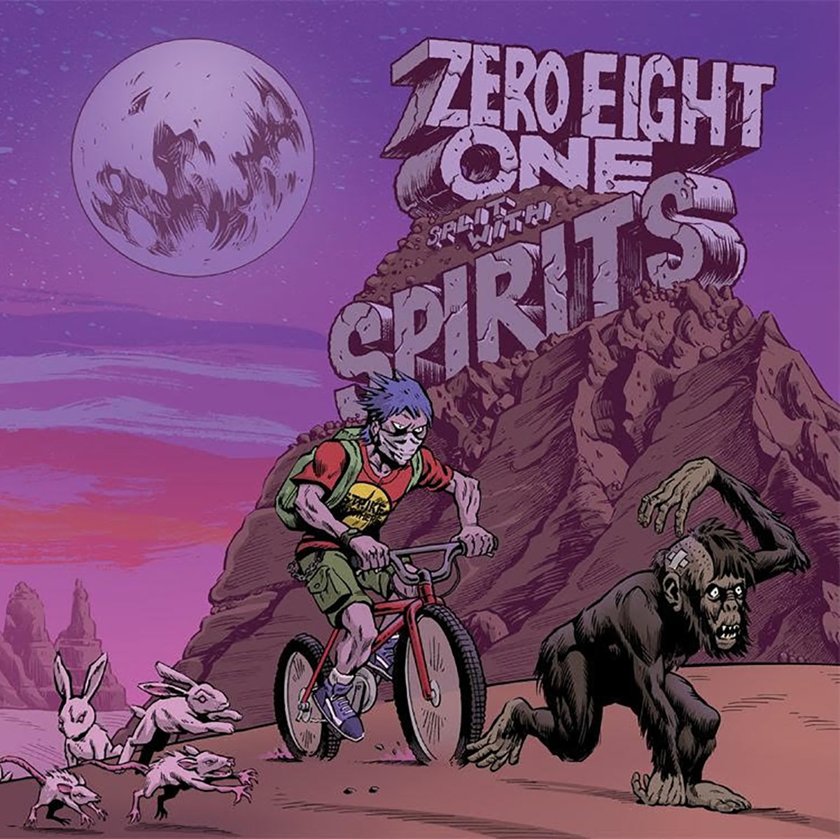 Spirits / Zero Eight One - split EP