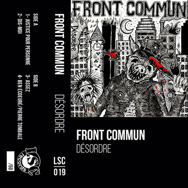 Front Commun ‎– Désordre - Kassettband