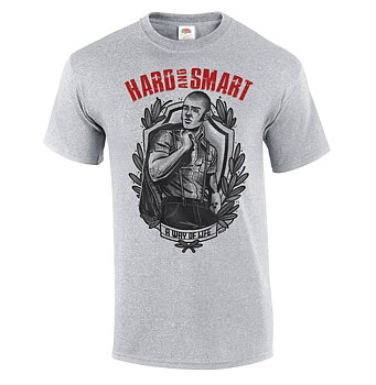 Hard And Smart - A way of life - T-shirt (Grå)