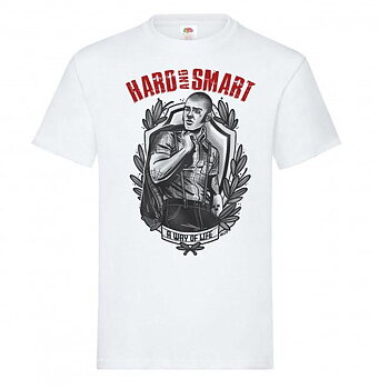 Hard And Smart - A way of life - T-shirt (Vit)