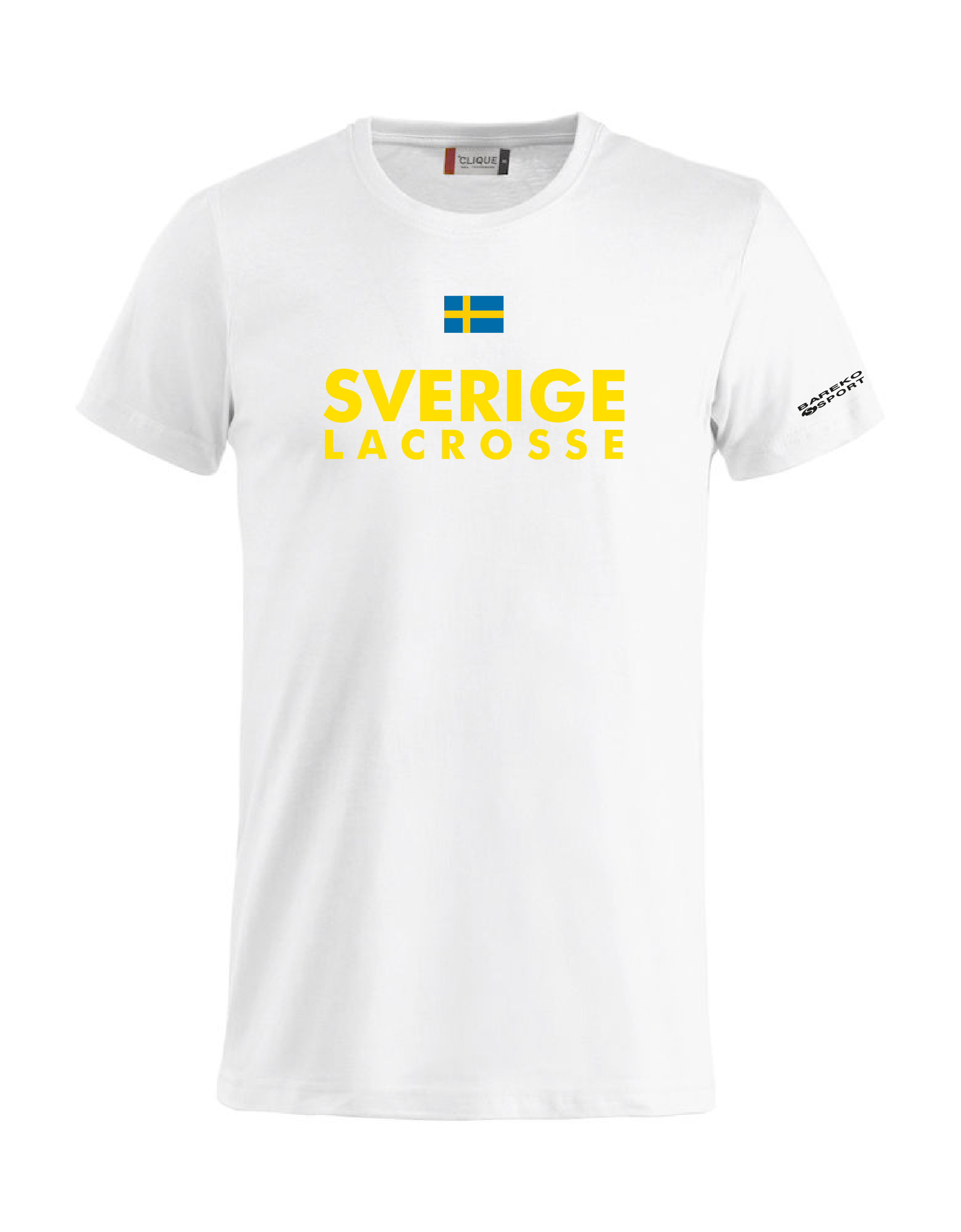 Supporter T-shirt Sverige Lacrosse - 3