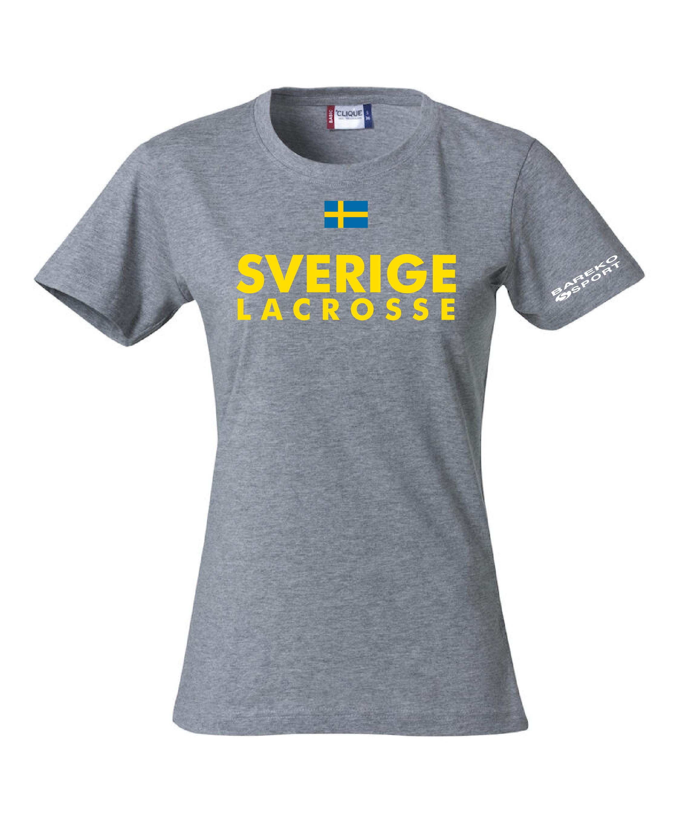 Supporter T-shirt Sverige Lacrosse - 4