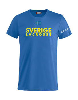 Supporter T-shirt Sverige Lacrosse