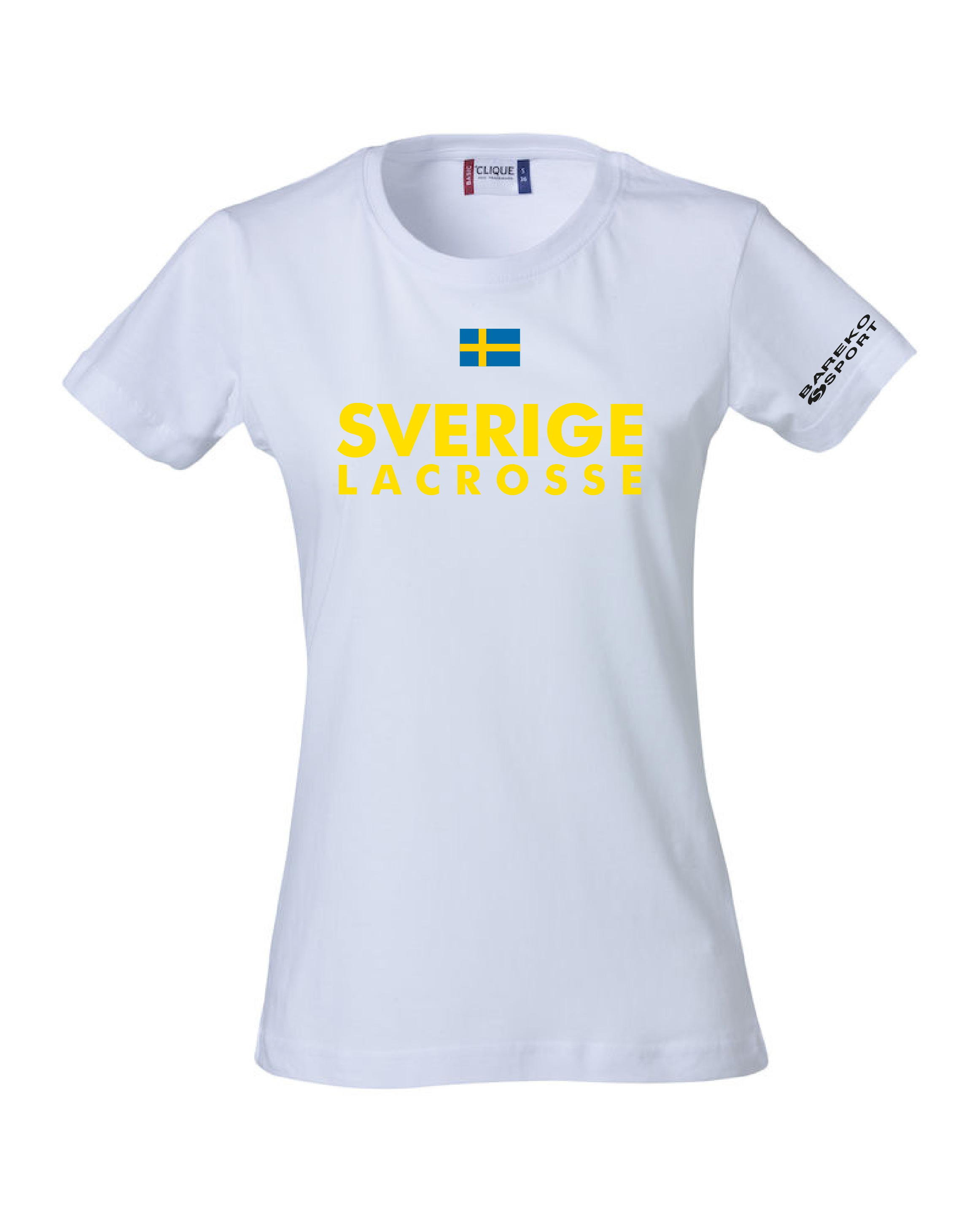 Supporter T-shirt Sverige Lacrosse - 5
