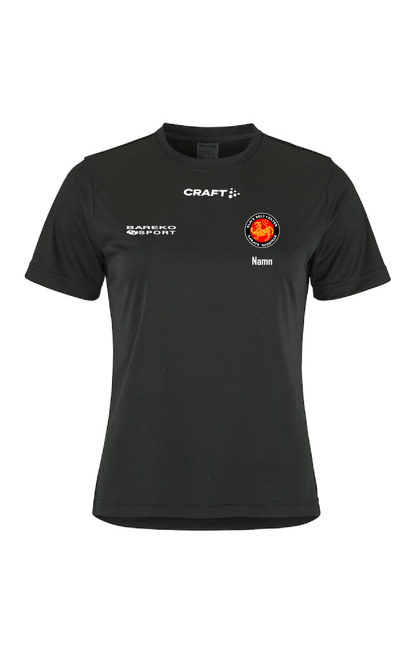 Funktions T-shirt Black Belt Center - 3