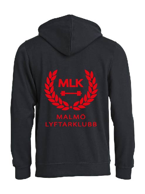 Hood med dragkedja Malmö Lyftarklubb - 2
