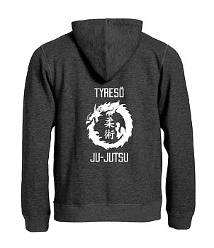 Hood  med dragkedjaTyresö Ju-Jutsu