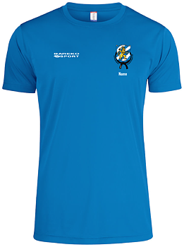 T-Shirt SS Funktion BLÅ TJG