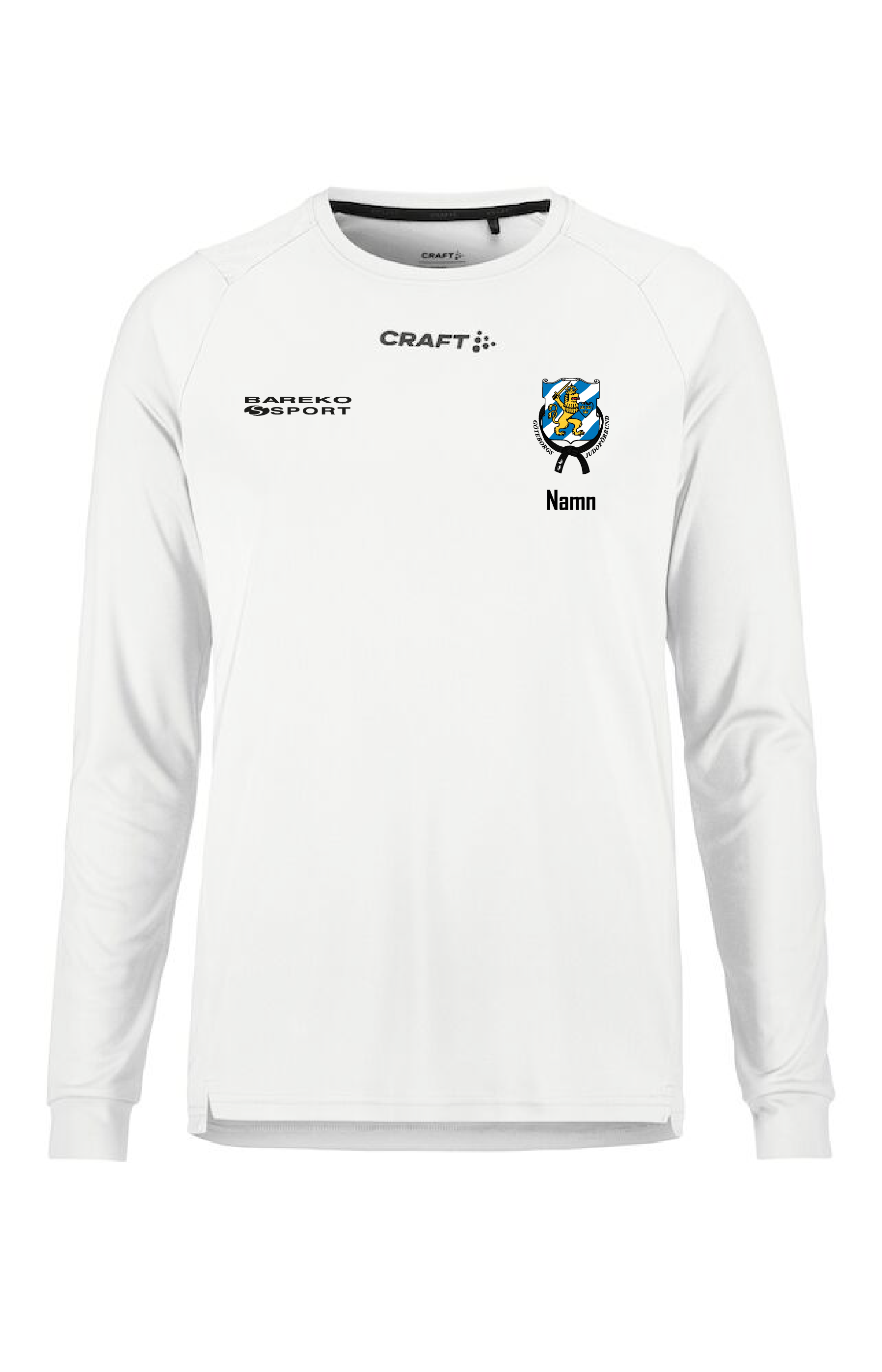 T-Shirt LS Funktion VIT Göteborgs Judoförbund