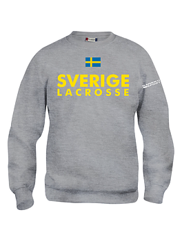 Supporter Sweatshirt Sverige Lacrosse