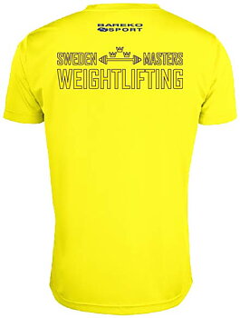 Funktions T-shirt Sweden Master Weightliftning 