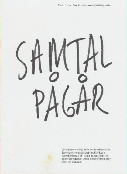 Samtal pågår