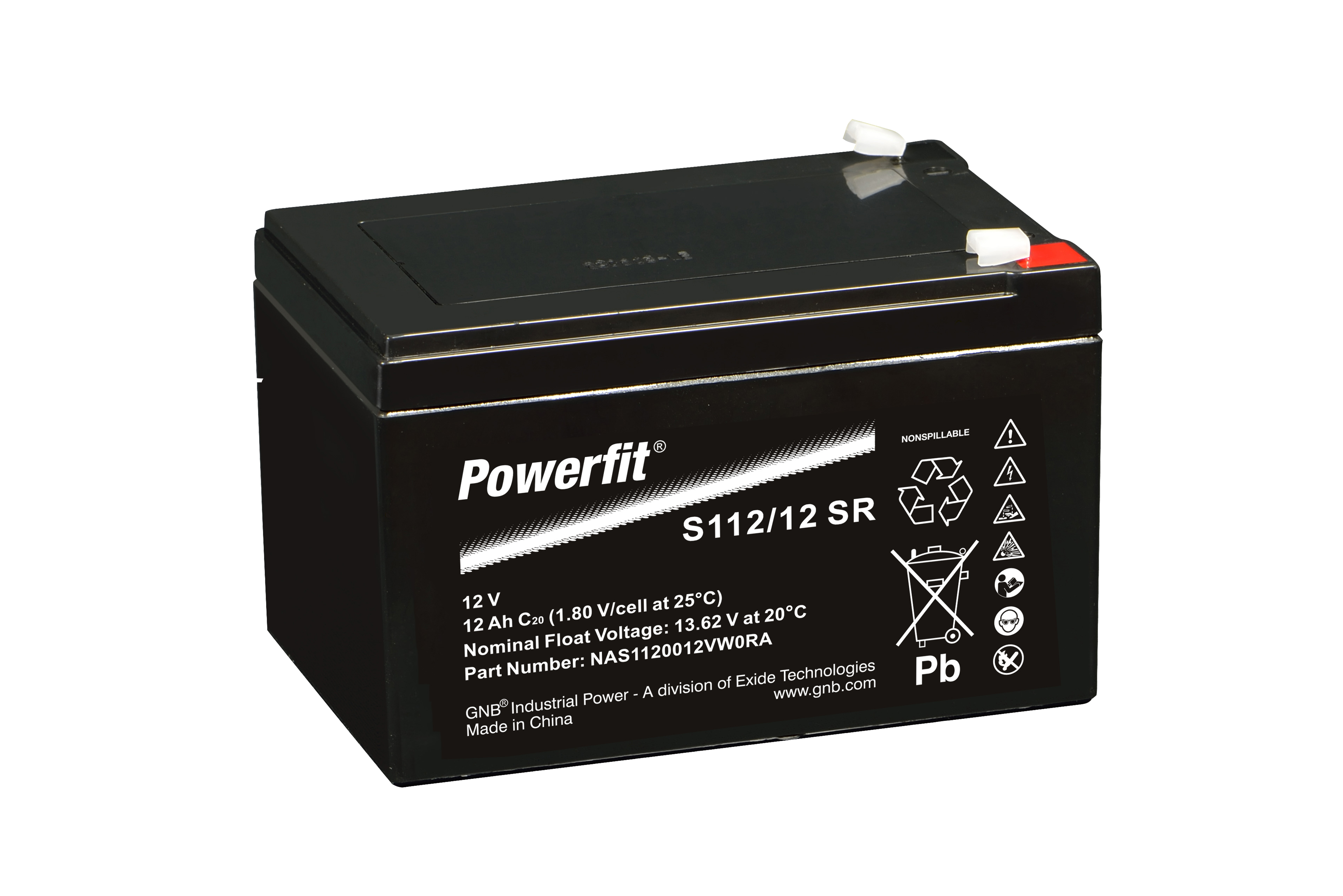 EXIDE-GNB POWERFIT S112 / 12 SR