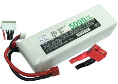 Li-polymer batteri 14.8v 5000mah 140x44x42mm