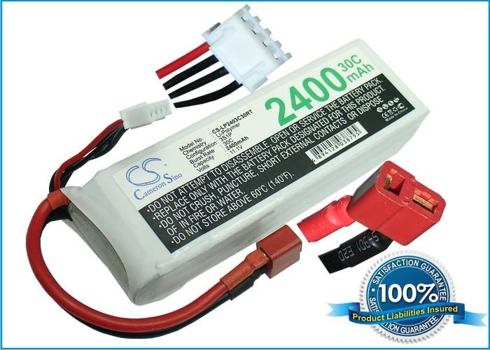 Li-polymer batteri 11.1v 2400mah 107x35x28mm
