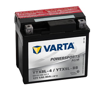 VARTA YTX5L-BS / YTX5L-4