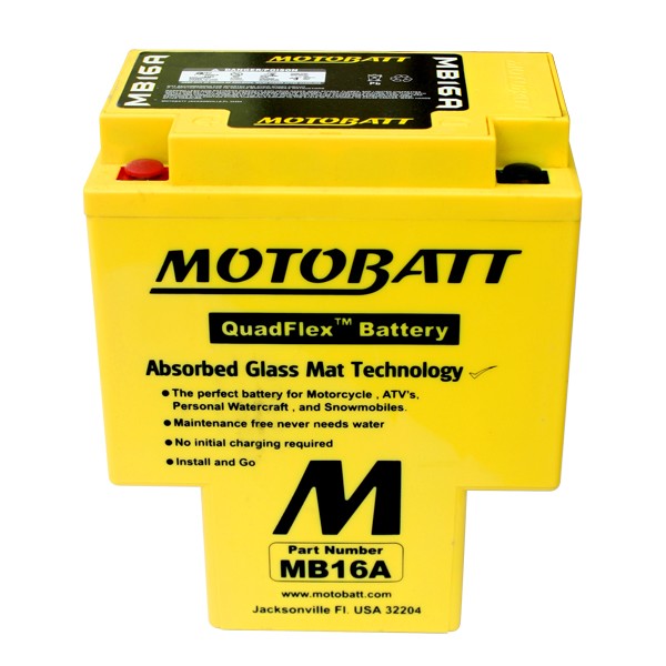 Motobatt AGM batteri MB16A